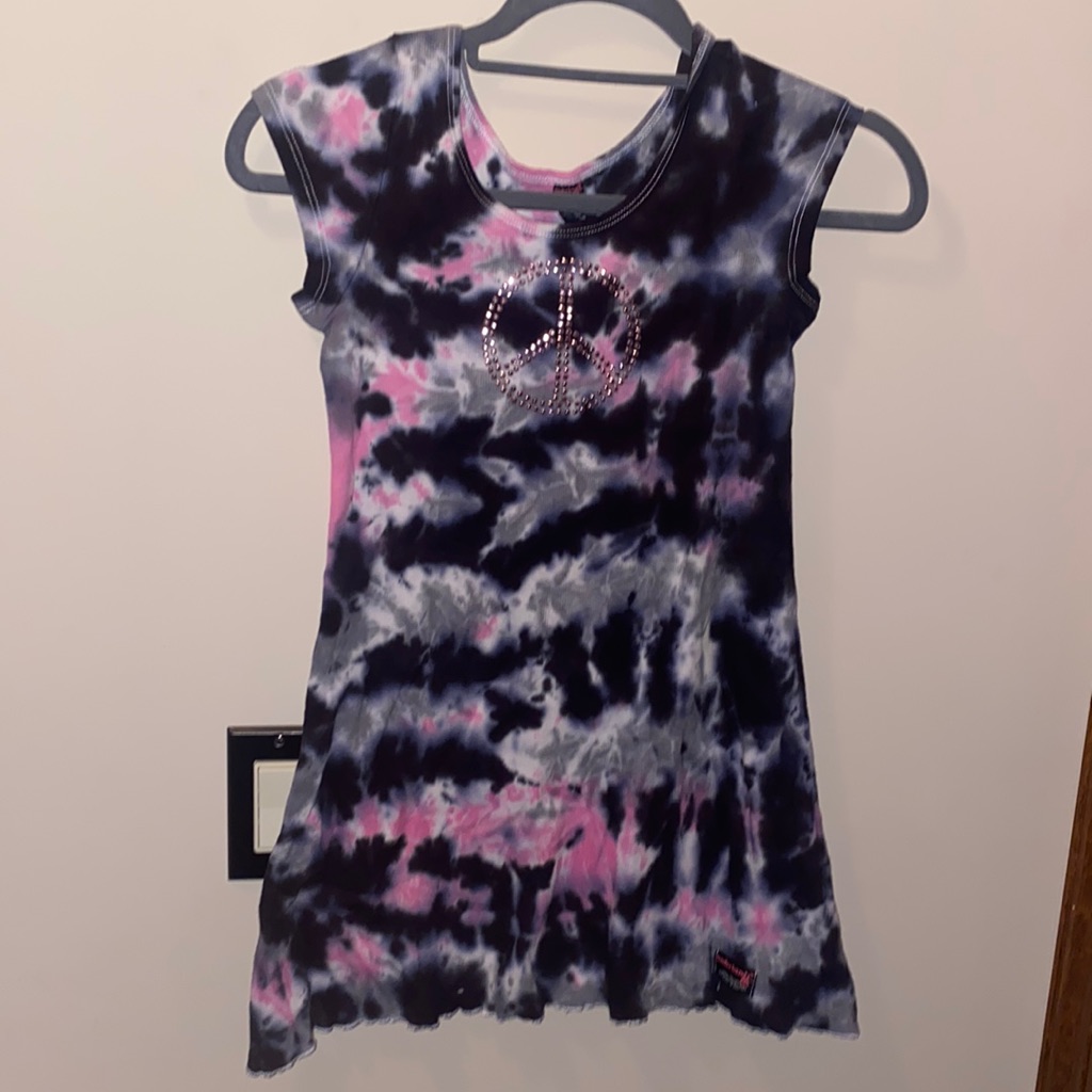 Undee Bandz Girls Tie Dye Dress Size 12